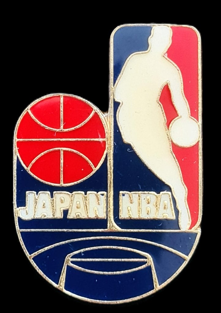 NBA basket met Japan logo pin-epoxy, Verzenden, Nieuw, Sport, Speldje of Pin