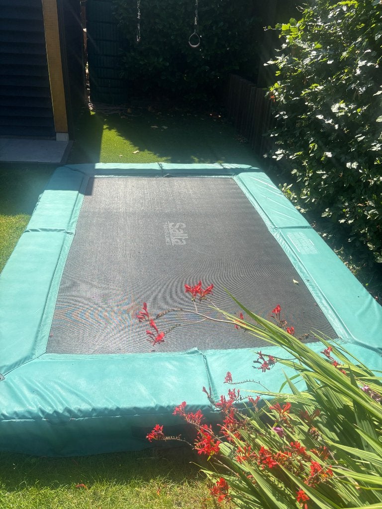 Trampoline, Kinderen en Baby's, Speelgoed | Buiten | Trampolines, Ophalen, Zo goed als nieuw