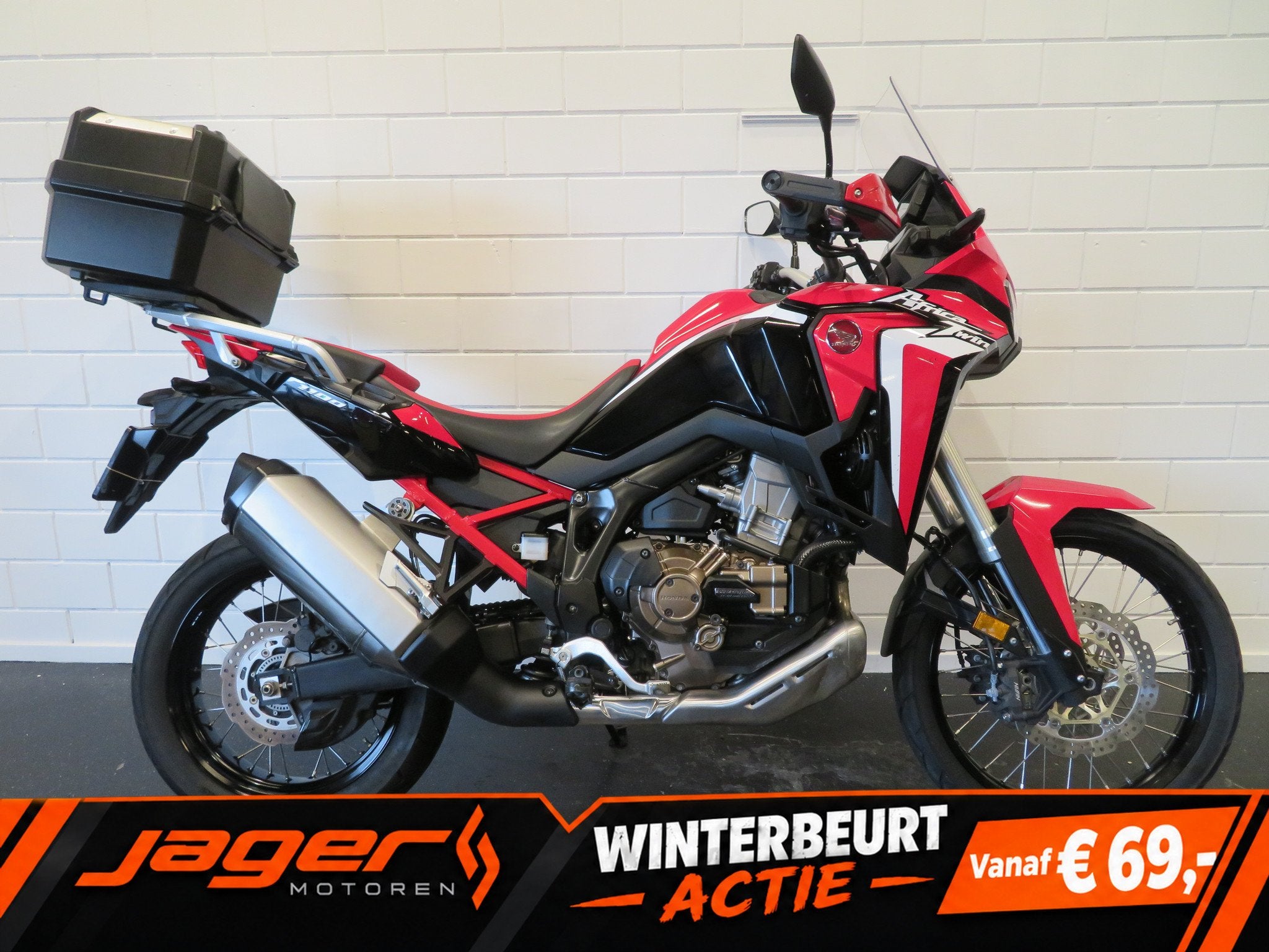 Honda CRF 1100 AFRICA TWIN DCT! (bj 2020), Motoren, Toermotor, 1084 cc, Gebruikt, Bedrijf