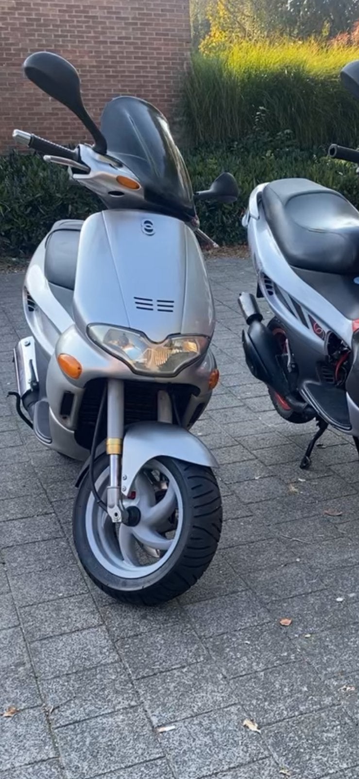 Gilera Runner FXR 180cc | Grijs | 8.500 km | A2-kenteken, Ophalen, 180 cc, Zo goed als nieuw, Benzine