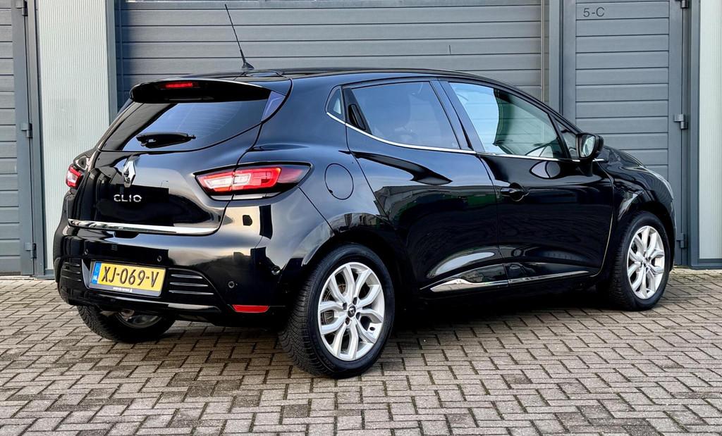 Renault Clio 1.2 TCe 120pk Intens | AUTOMAAT | 122.dkm ! | 5, Auto's, Renault, Gebruikt, Leder en Stof, 19 km/l, Hatchback