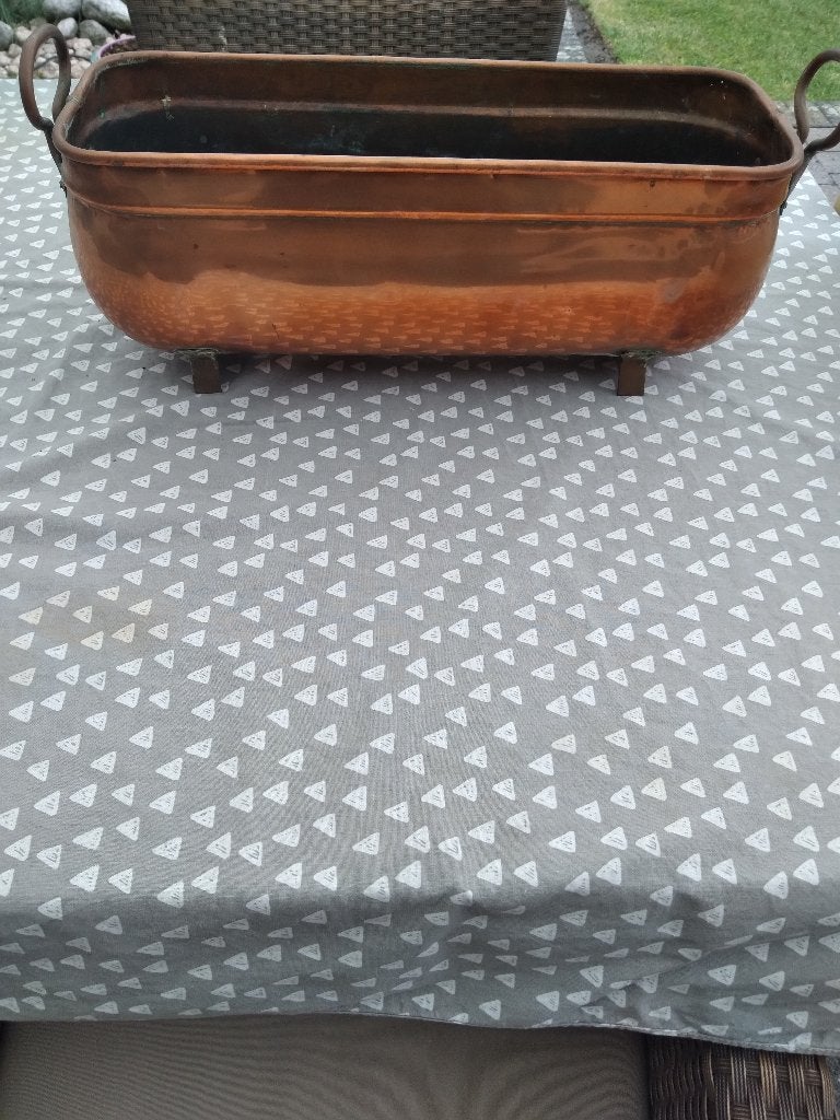 koperen plantenbak, Antiek en Kunst, Ophalen, Koper