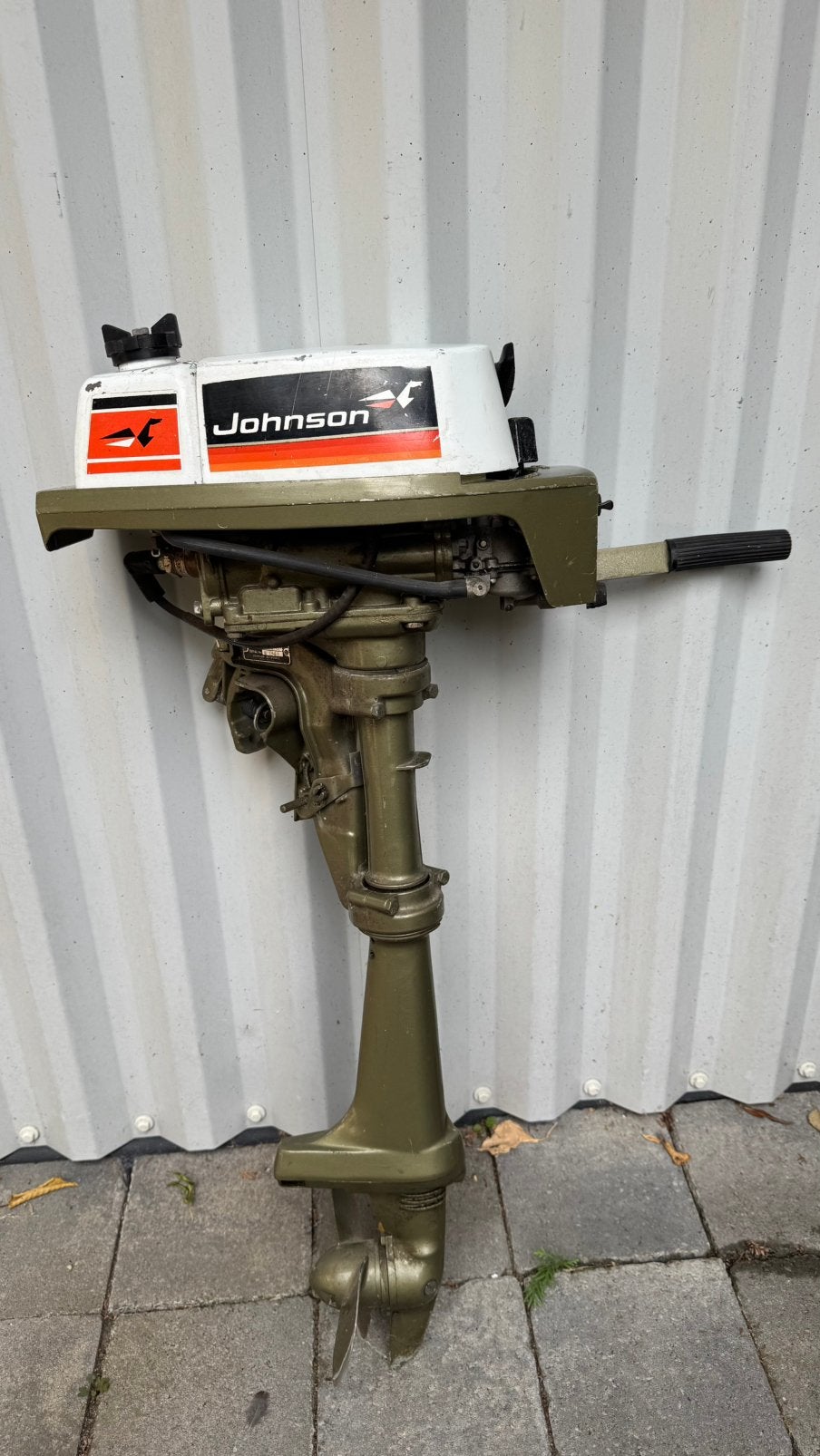 Johnson 2 pk bb 1974 voor onderdelen of opknapper, Ophalen, Gebruikt