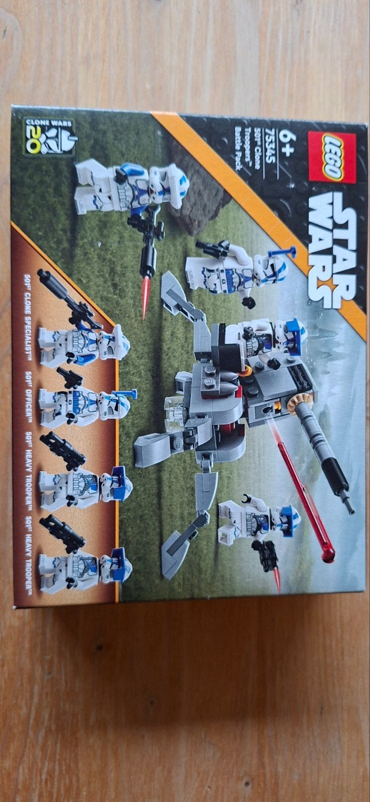 LEGO Star Wars 75345 501st Clone Troopers Battle Pack, Ophalen of Verzenden, Nieuw