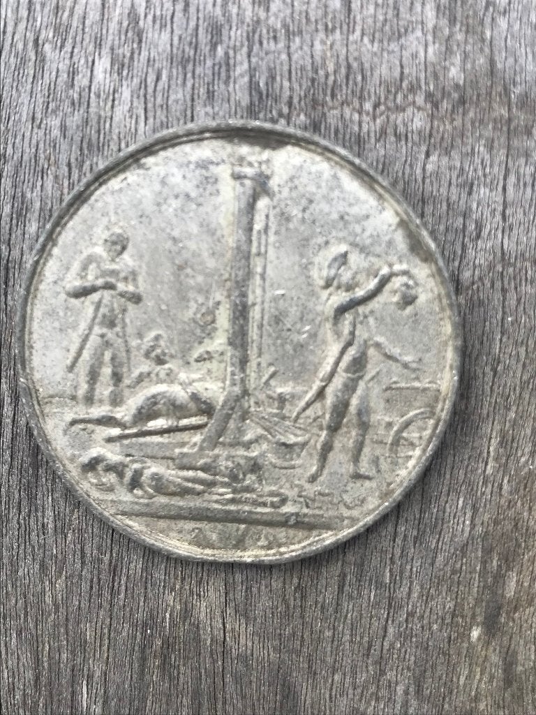 Penning DE DOOD VAN LODEWIJK XVI, KONING VAN FRANKRIJK RRR, Verzenden, Overige materialen, Buitenland