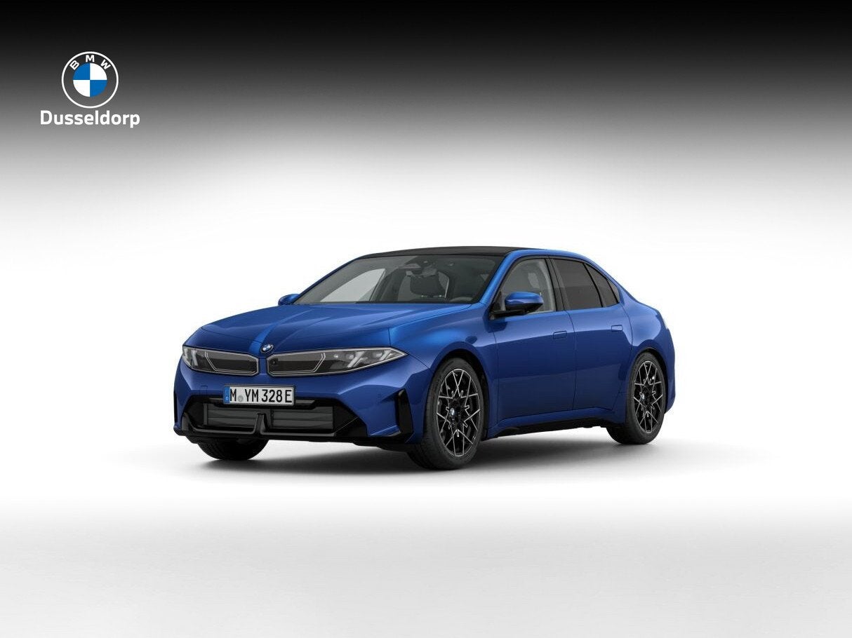 BMW i3 50 xDrive First Edition M Sport | Harman Kardon audio, Auto's, Automaat, Zwart, Blauw, Leder