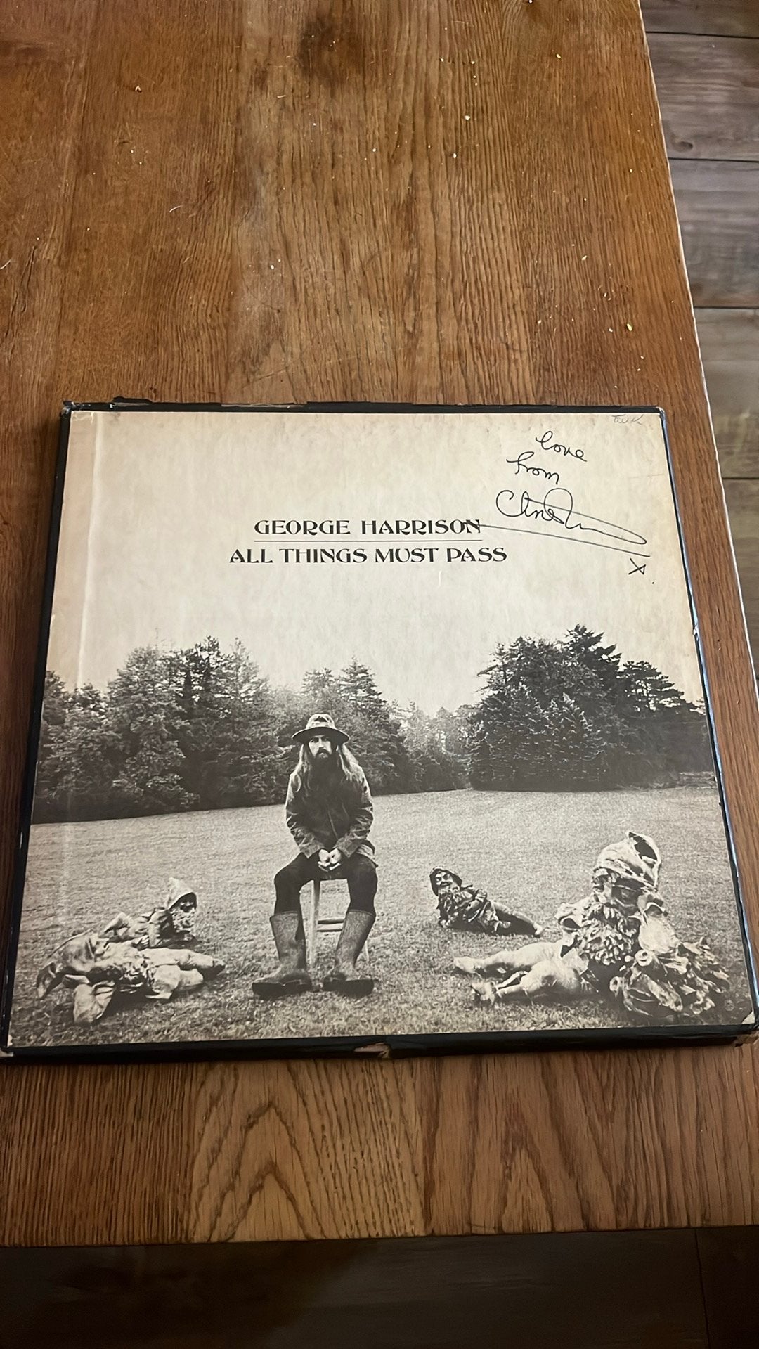 Vinyl box set - george harrison - all things must pass, Cd's en Dvd's, Ophalen, Gebruikt, 1970 - 1979, 12 inch