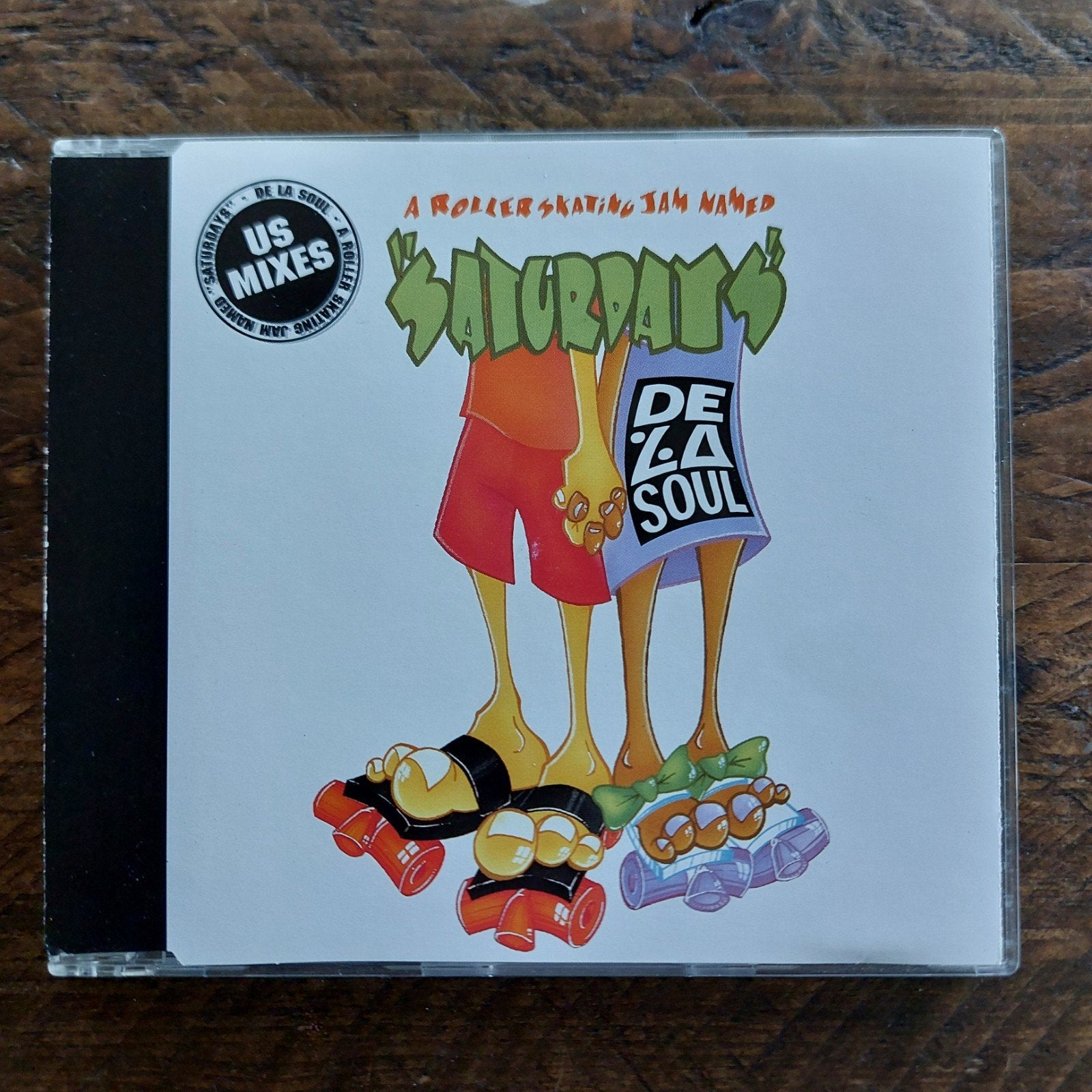CD single De La Soul: A Roller Skating Jam Named "Saturdays", Cd's en Dvd's, Ophalen of Verzenden, Gebruikt, Hiphop en Rap