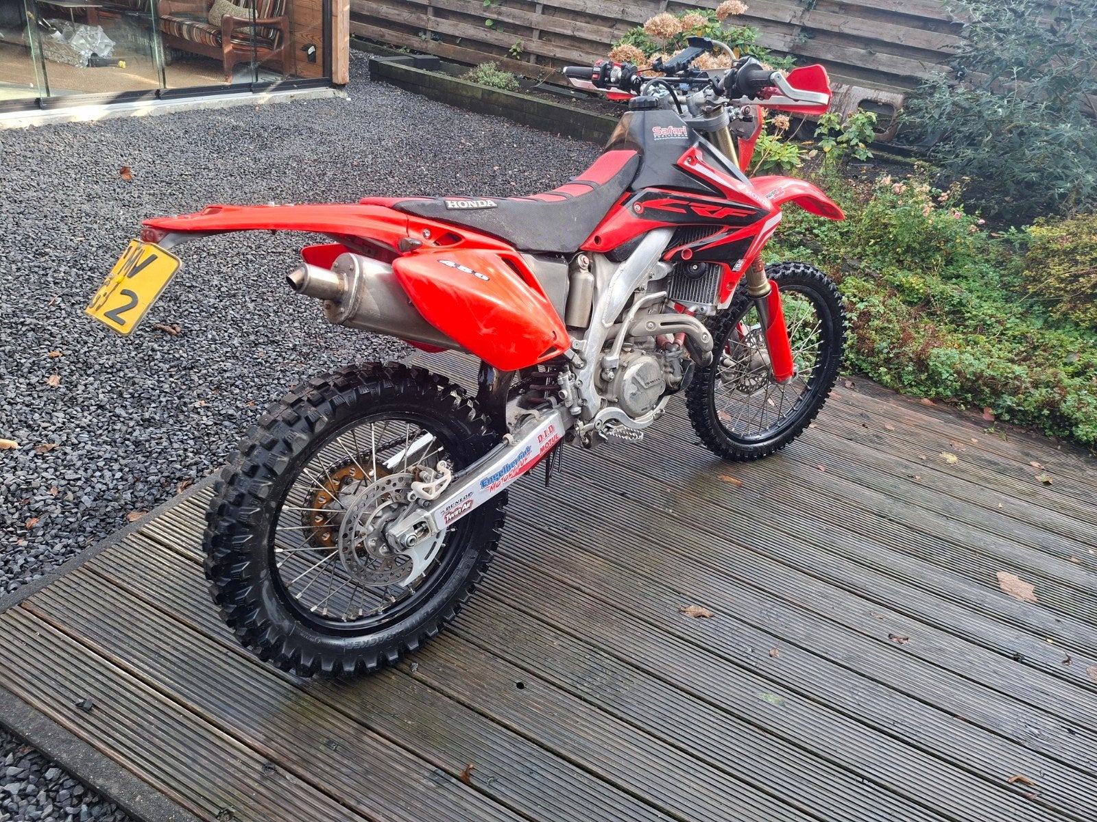 CRF450X Honda OTR TET Enduro 2008, Motoren, Particulier