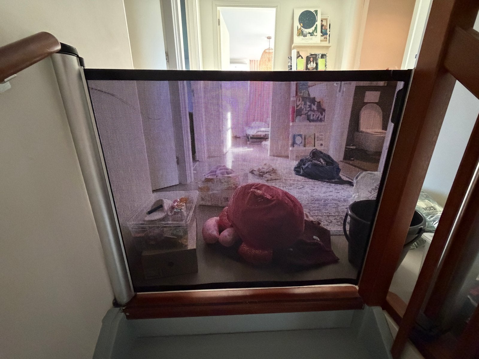 Lascal KiddyGuard Accent Oprolhekje, Kinderen en Baby's, Traphekjes, Ophalen, Overige materialen, Gebruikt, Oprolhekje