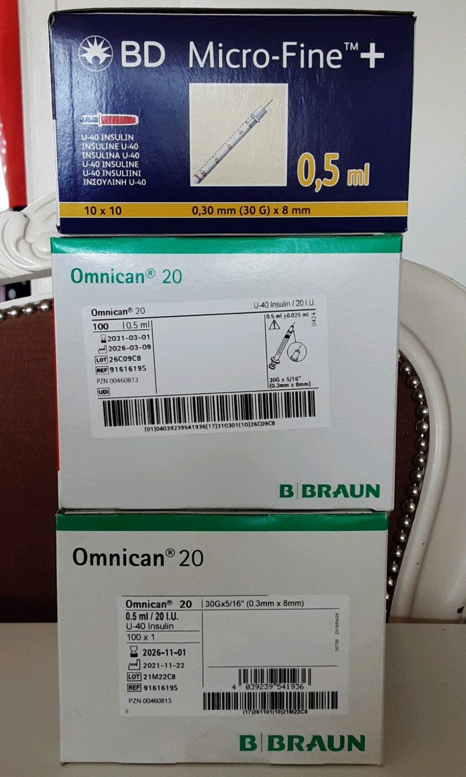 insuline spuitjes U-40, Ophalen, Nieuw
