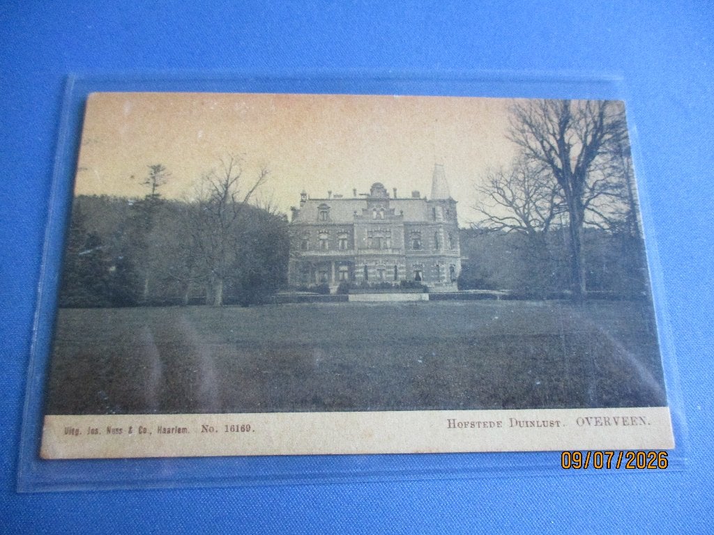 Overveen, Ophalen of Verzenden, Voor 1920, Ongelopen, Utrecht