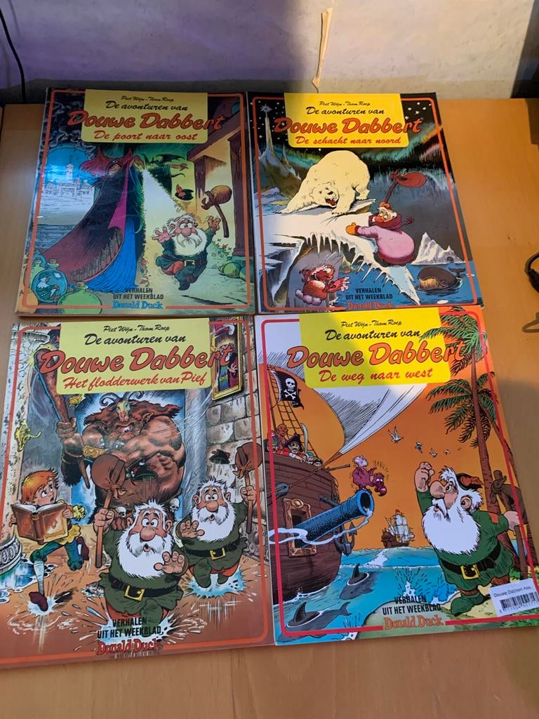 Douwe Dabbert stripboeken - serie (5 delen), Complete serie of reeks, Ophalen of Verzenden, Zo goed als nieuw