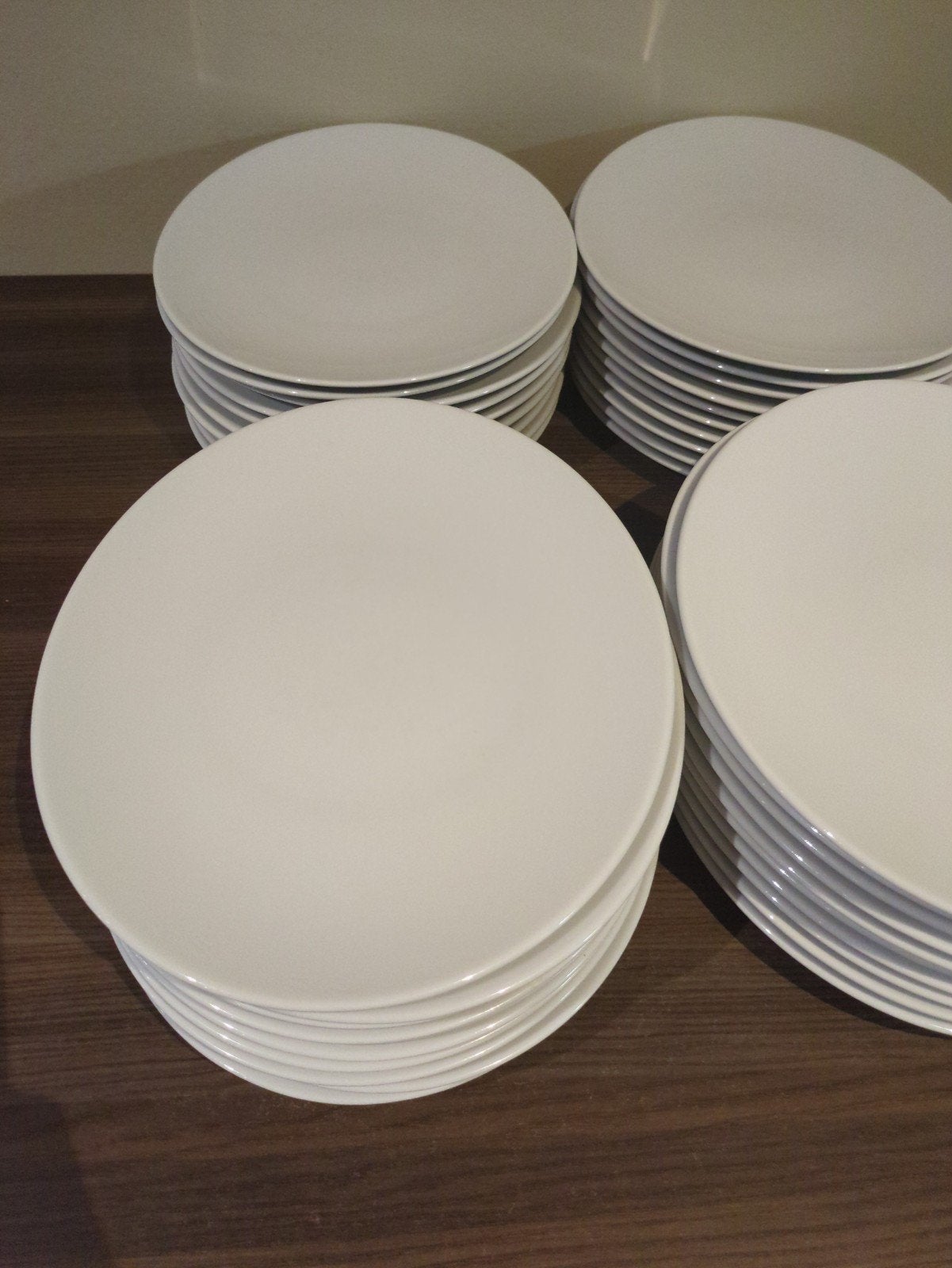 50 ovale witte borden, Intermezzo, Ophalen, Gebruikt, Overige merken, Bord(en)