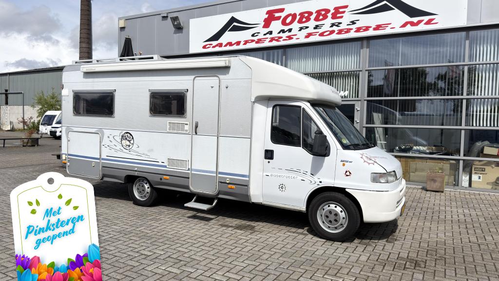 Leuke yountimer De Dethleffs Globetrotter Comfort 1997|116PK, Caravans en Kamperen, Campers, Bedrijf, tot en met 4, Half-integraal