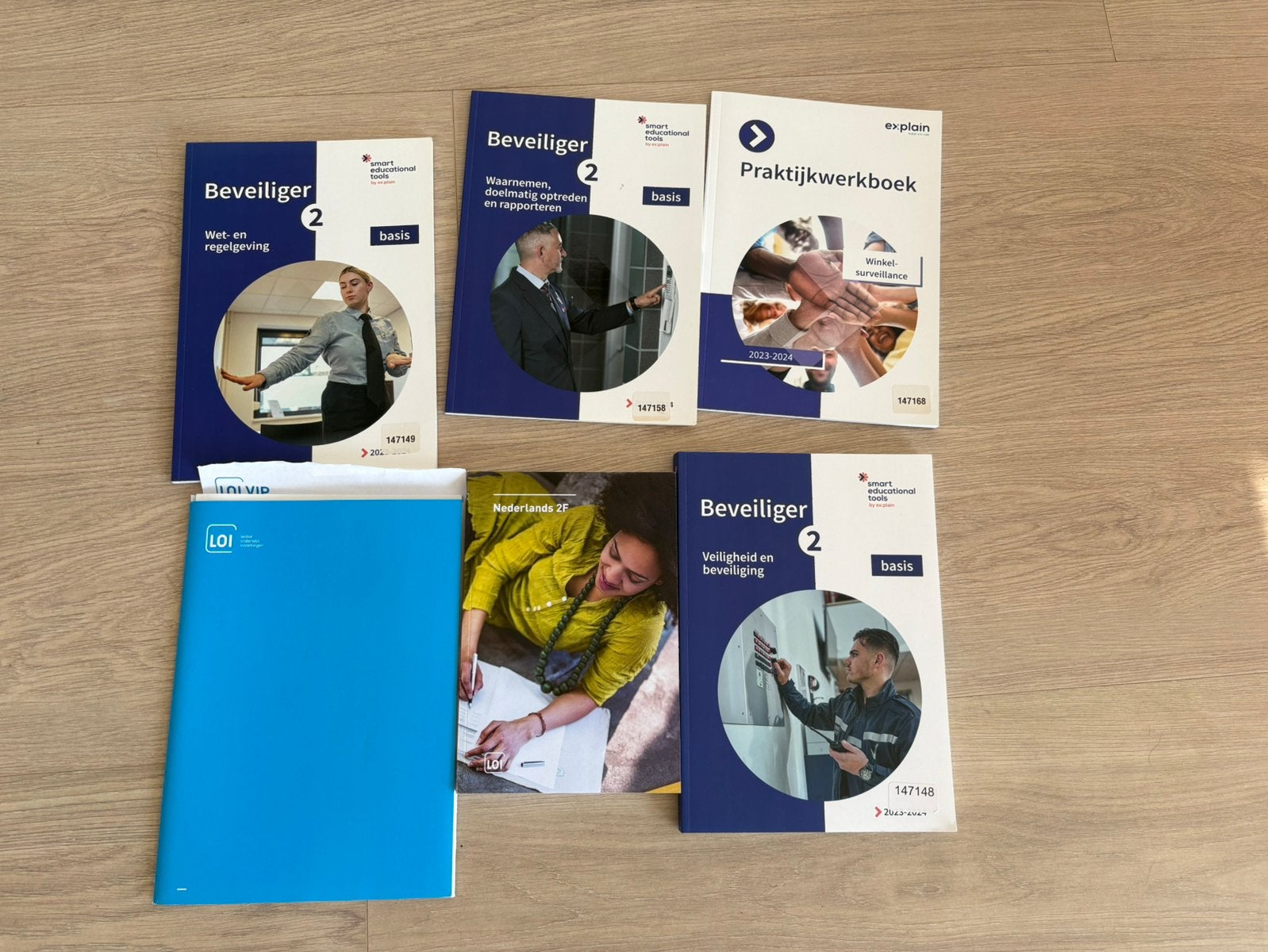 Beveiliger 2 boekenpakket (compleet) – Basis, Ophalen, Beta, Zo goed als nieuw, Overige niveaus