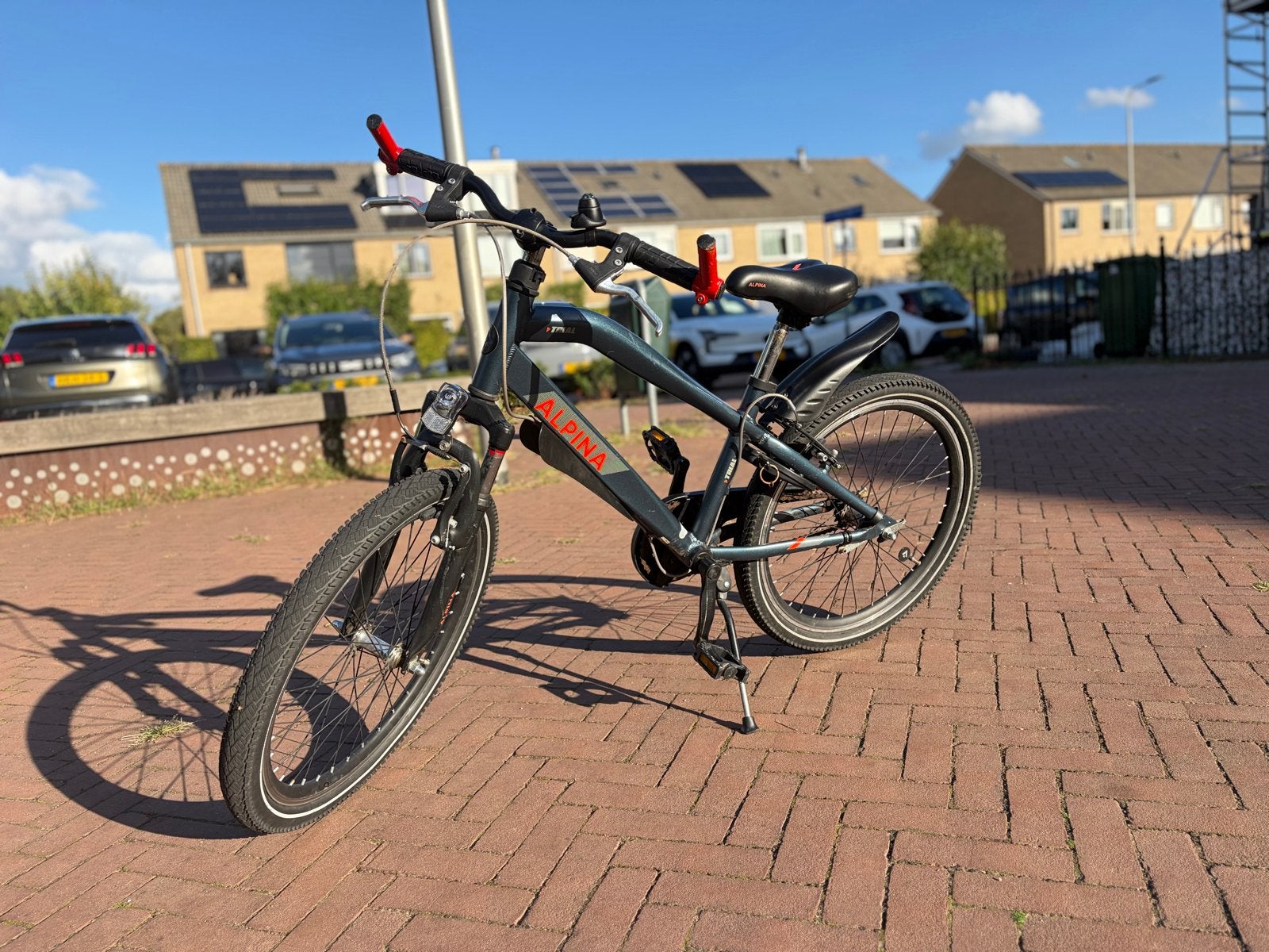 Mooie nette Alpina fiets 22 inch, Ophalen, Zo goed als nieuw, 20 inch of meer