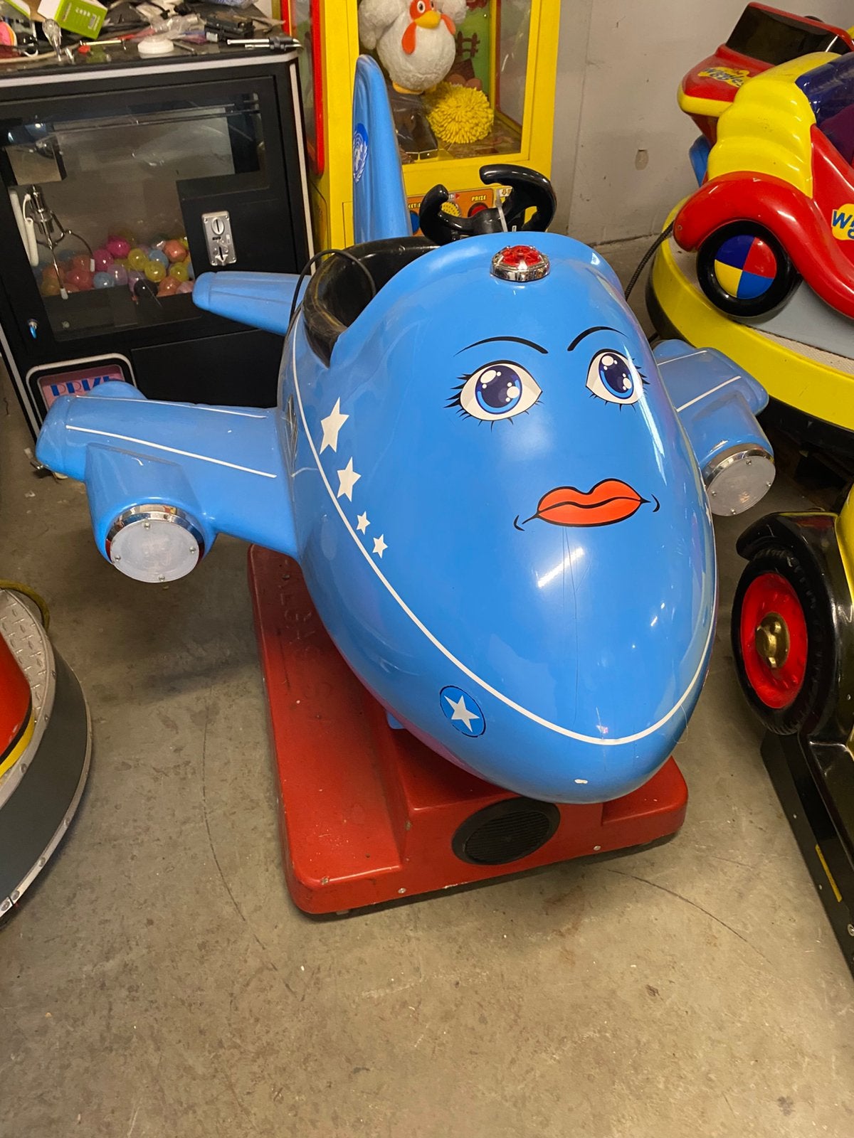 Kiddy ride, Ophalen, Gebruikt