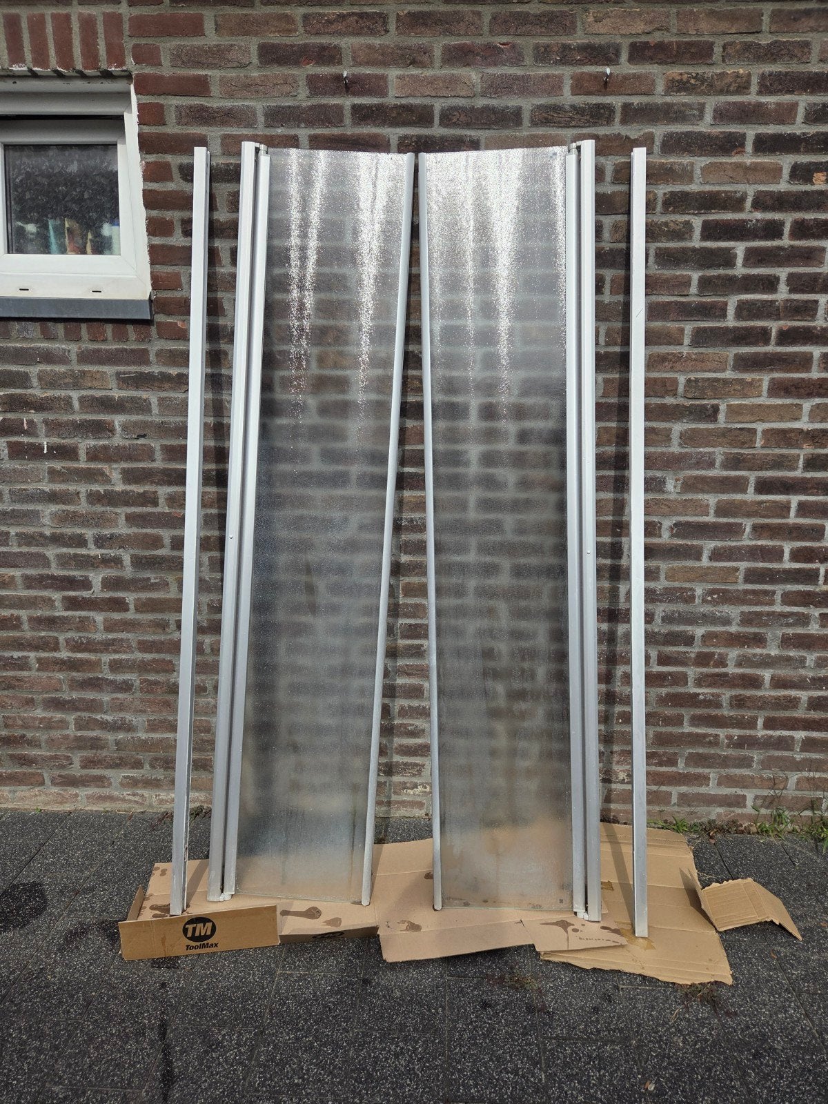 Douchewanden 'Get Wet by Sealskin', Ophalen, Zo goed als nieuw, Glas, Douche