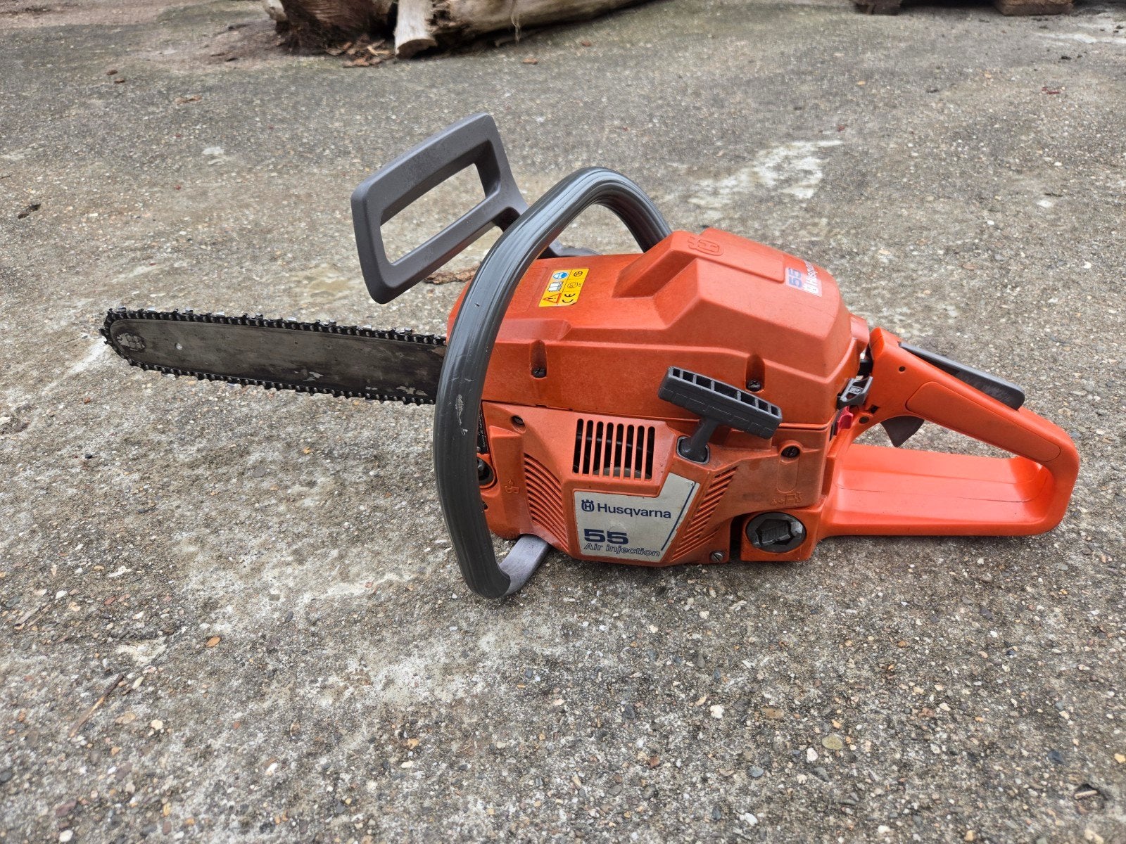 Husqvarna 55 kettingzaag | Goedwerkend | 38cm blad., Husqvarna 55 motorzaag, Overige soorten, Ophalen of Verzenden, Info@husqvarna.nl