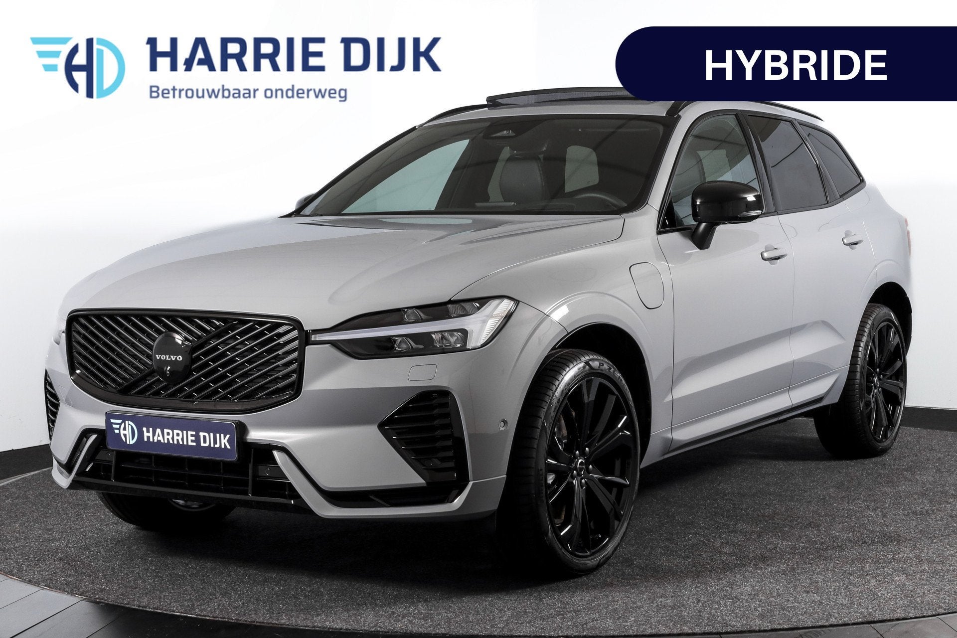 Volvo XC60 2.0 T6 Plug-in hybrid AWD Ultra Black Edition | S, Auto's, Automaat, 12 maanden, Gebruikt, Euro 6