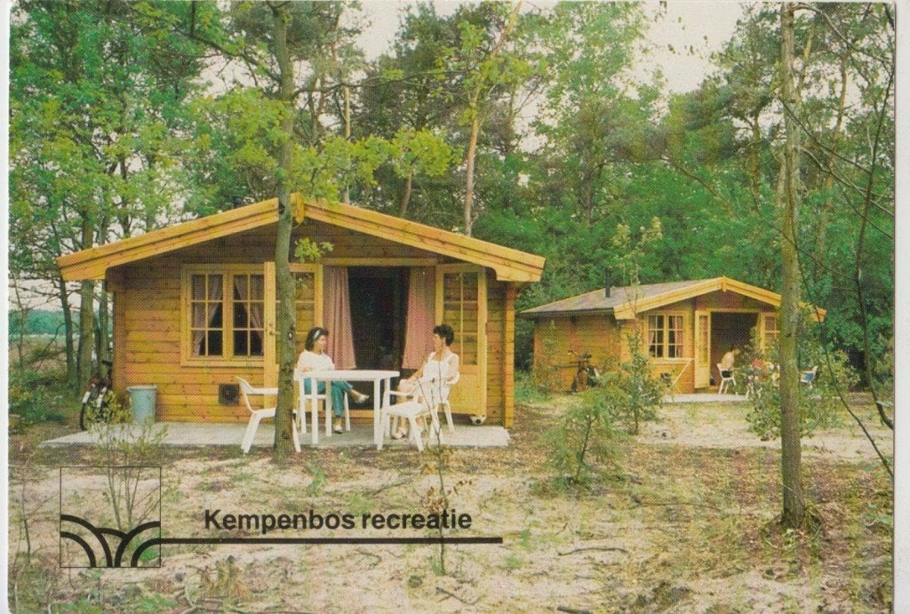Diessen Kempenbos recreatie 1986 Bungalows Ongelopen, Verzenden, 1980 tot heden, Gelopen, Noord-Brabant
