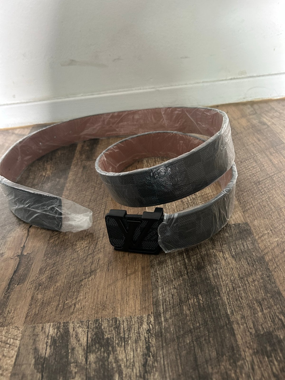 Nieuwe zwarte riem met automatische gesp, Kleding | Heren, Riemen en Ceinturen, Zwart, Nieuw, Ophalen of Verzenden, 115 cm of meer