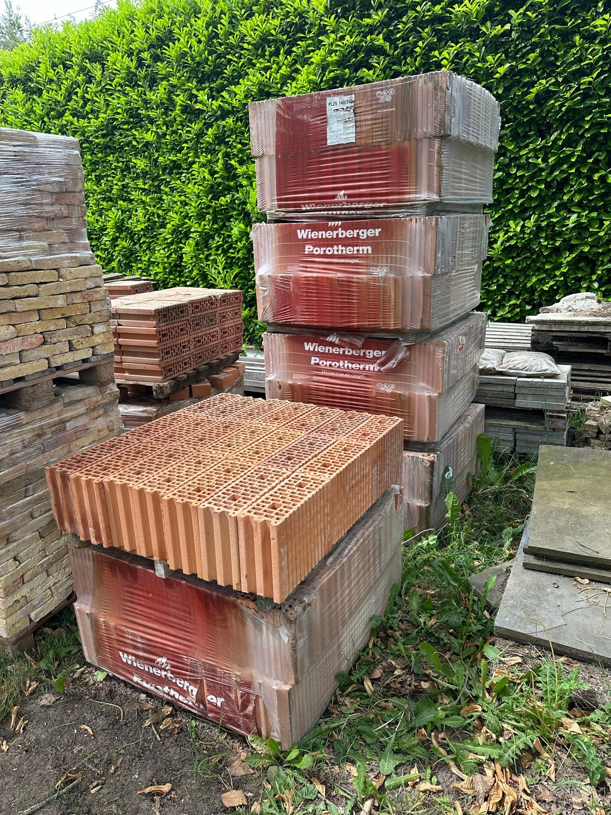 Porotherm Wienerberger PL25 140/249 Lijmblokken - Nieuw, Doe-het-zelf en Verbouw, Metselstenen, Ophalen of Verzenden, Nieuw, Bakstenen