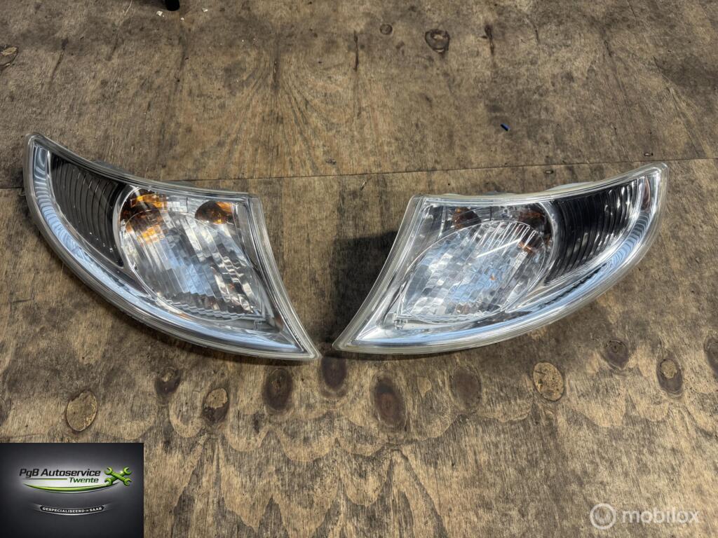 Saab 9-5 knipperlicht set ('01-'05) 5336755 53336748, Gebruikt, Ophalen of Verzenden, Saab, Saab