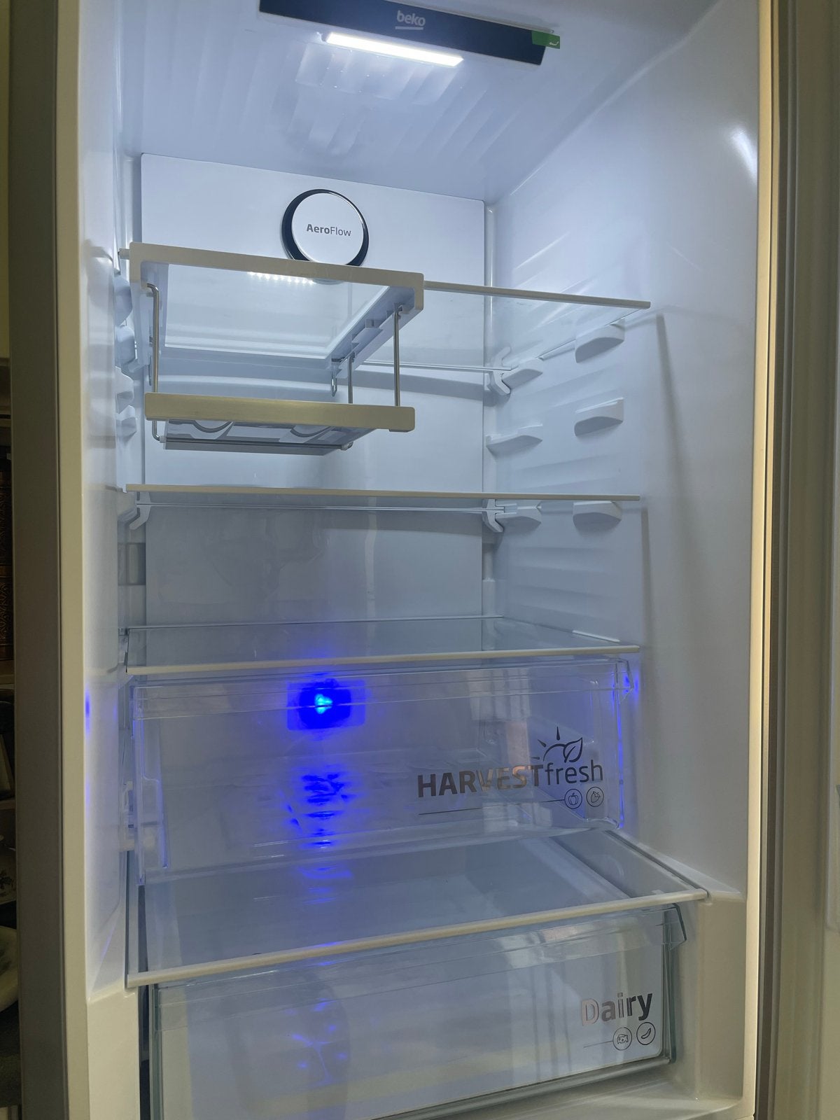 Beko Koel-vriescombinatie B5RCNE366HXB - Zo goed als nieuw, Witgoed en Apparatuur, Ophalen, Gebruikt, 200 liter of meer, 60 cm of meer