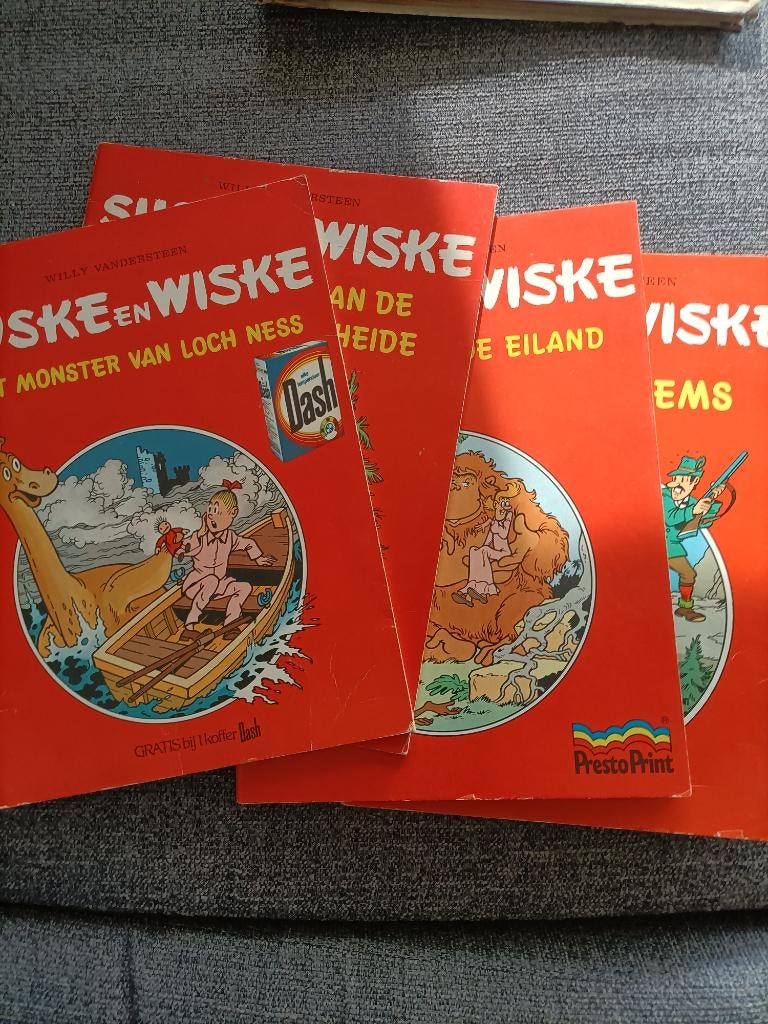 4x Suske en Wiske speciale uitgave, Gelezen, Willy Vandersteen, Ophalen of Verzenden, Meerdere stripboeken