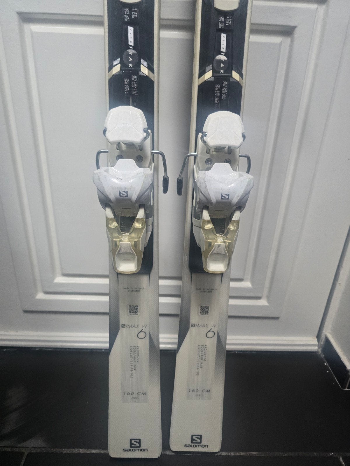 160cm SALOMON S/MAX W 6 TI, 160 tot 180 cm, Zo goed als nieuw, Carve, Skiën