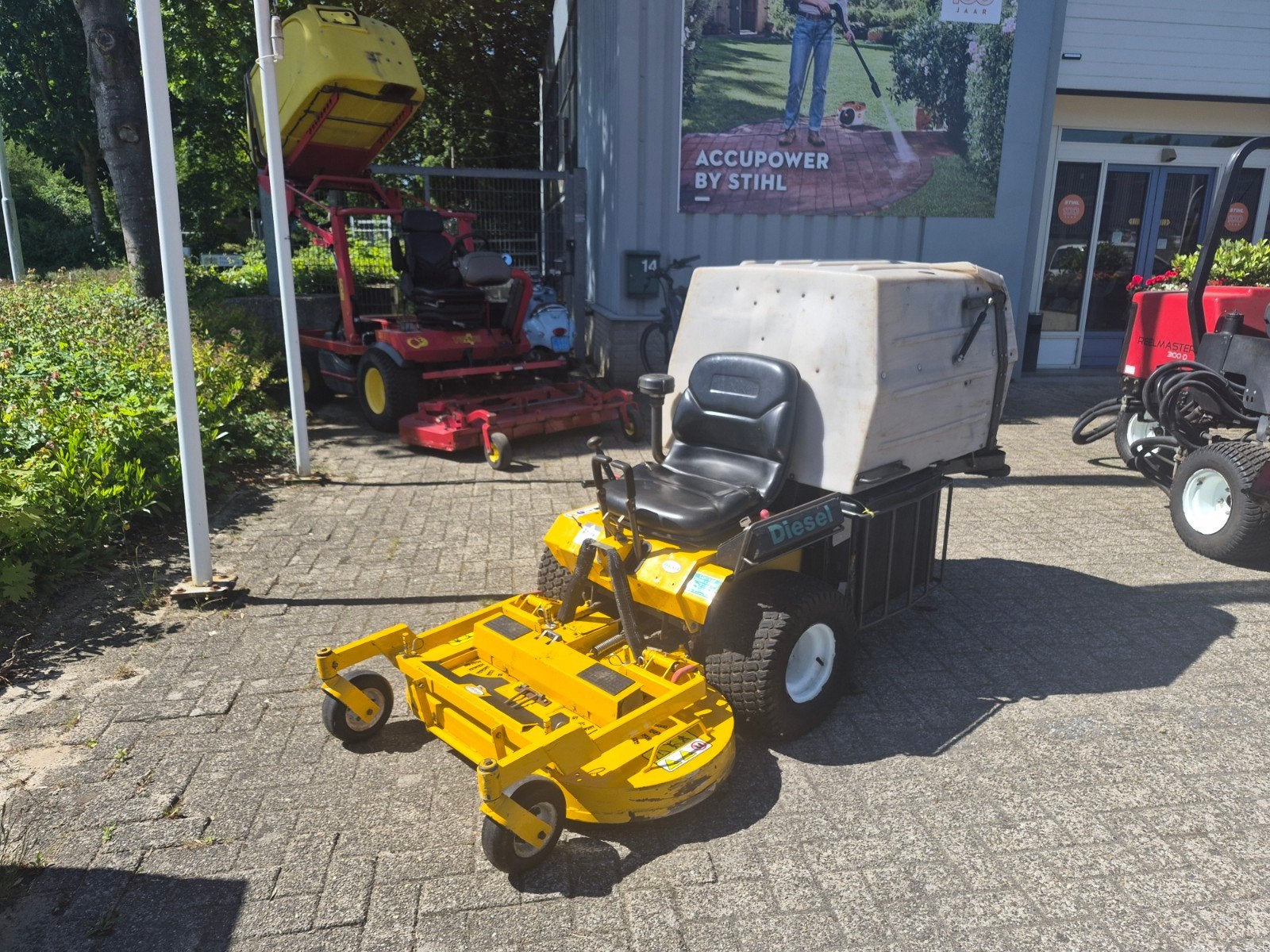 Walker diesel frontmaaier, Ophalen, Gebruikt, Walker