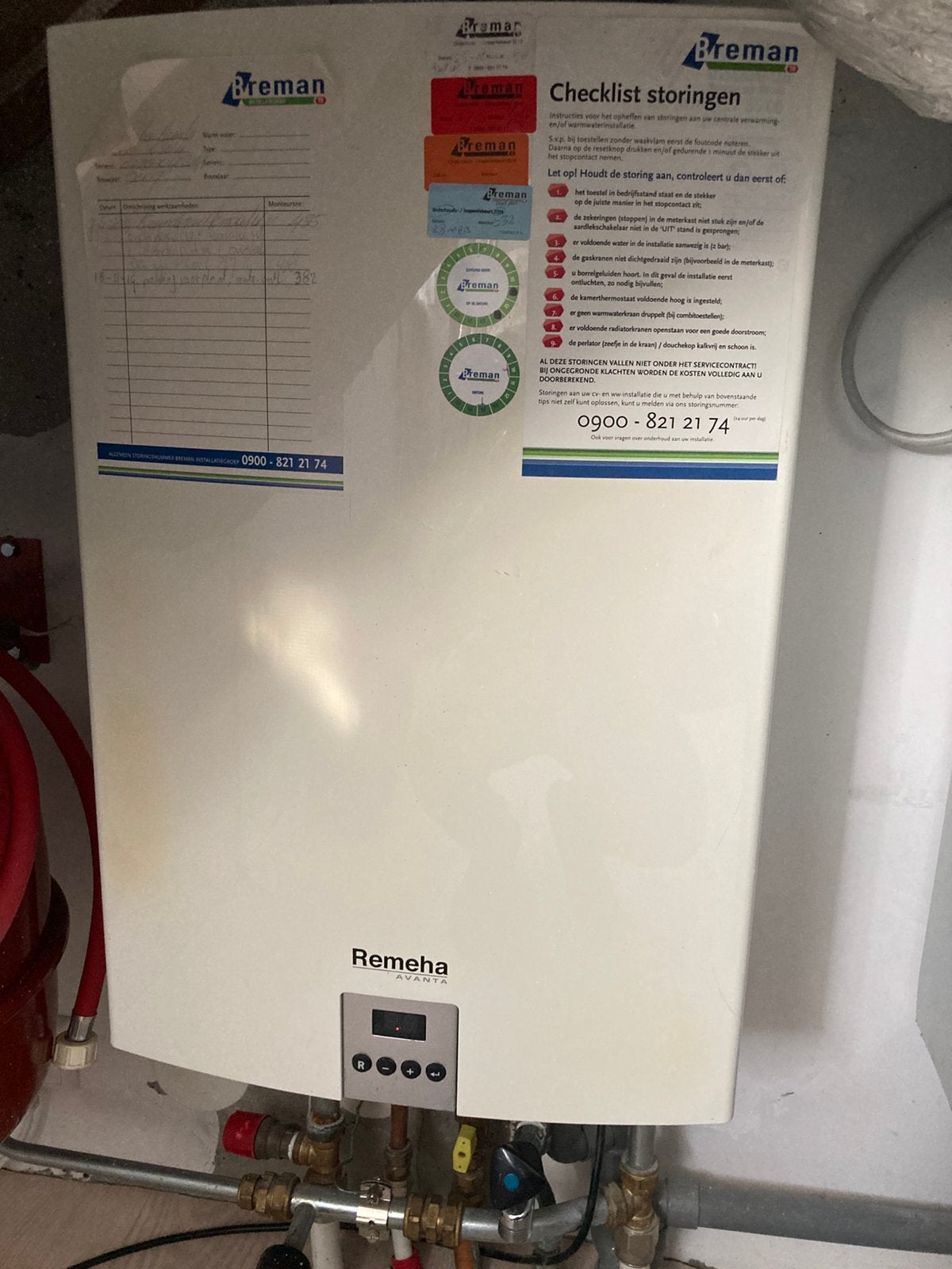 Remeha AVANTA 28-C CW4, Ophalen, Geiser, Zo goed als nieuw, Minder dan 20 liter