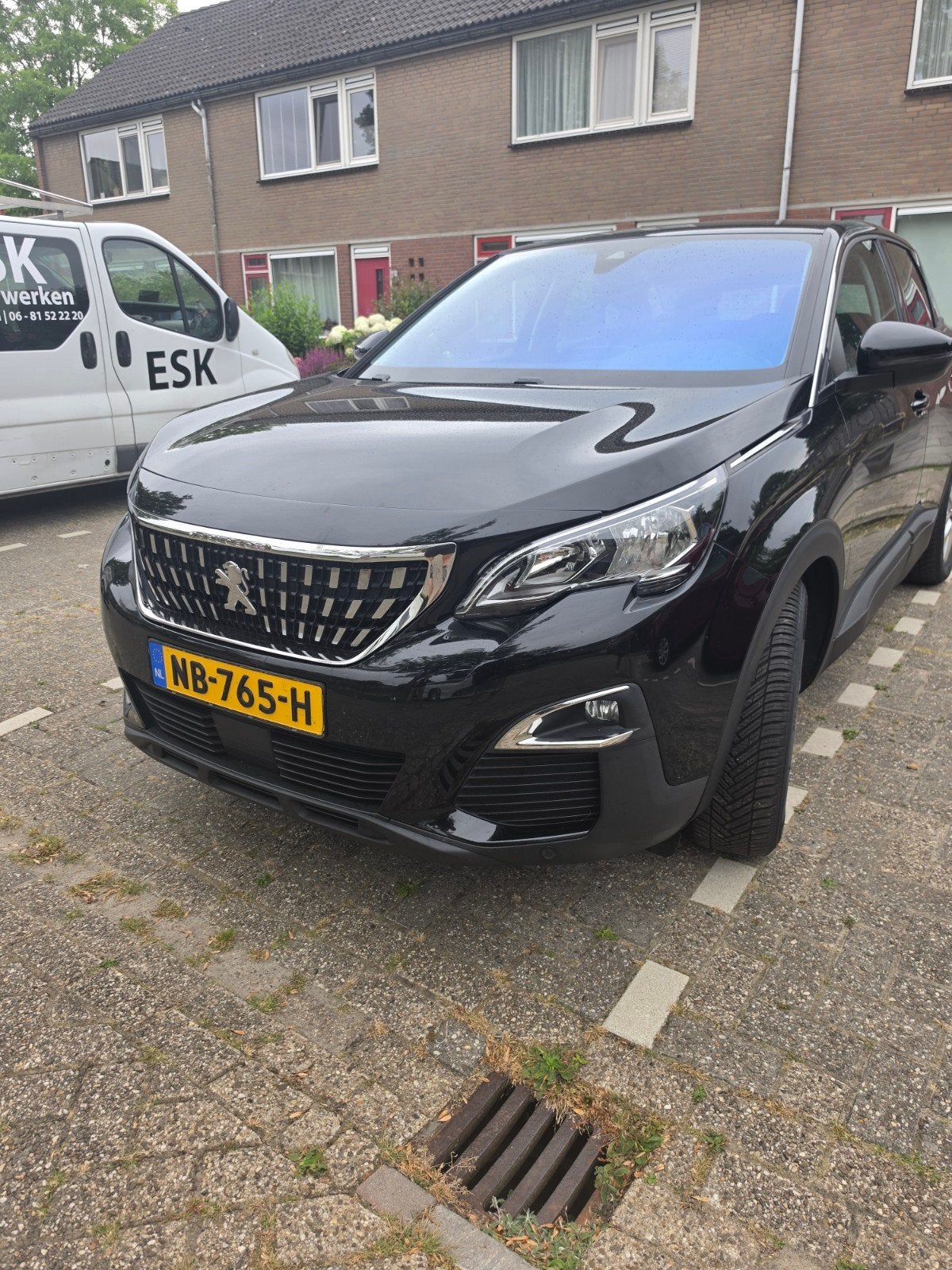 Peugeot 3008 1.2 Puretech 96KW/130PK 2017 Zwart, 1199 cc, Zwart, Origineel Nederlands, Bedrijf