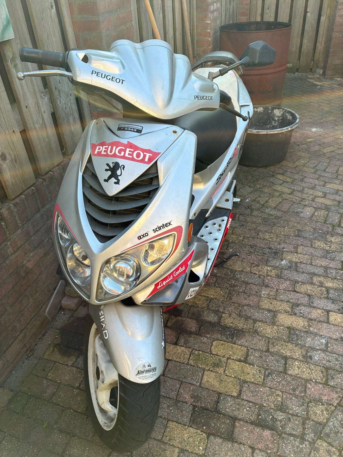 Peugeot Speedfight 2 70 cc malossi, Ophalen, Gebruikt, Maximaal 45 km/u, Speedfight