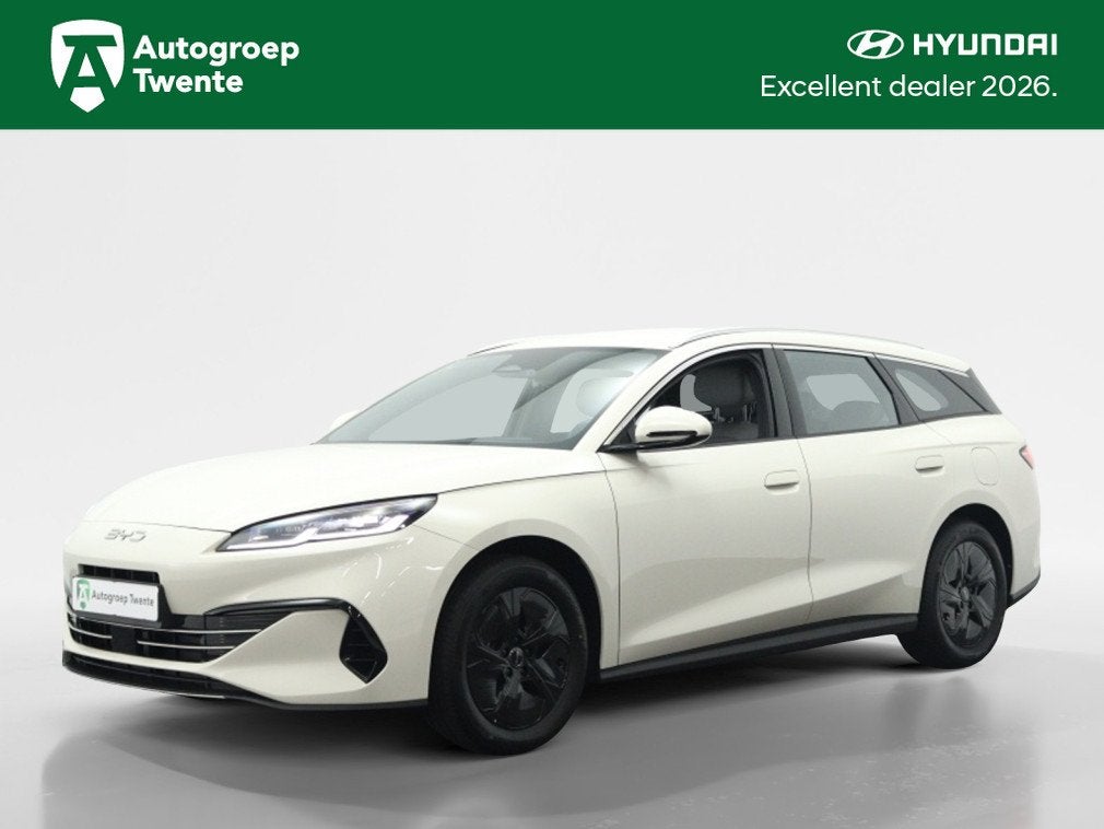 BYD SEAL 6 Touring 1.5 DM-i Boost | Navigatie | Private leas, Auto's, 12 maanden, 4 cilinders, Wit, Leder