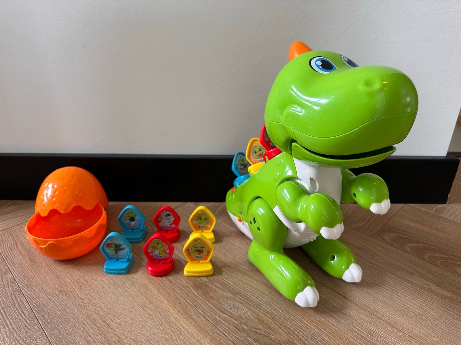 VTech Codi Mijn Robo Dino met vormen en geluiden, Ophalen of Verzenden, Zo goed als nieuw, 2 tot 4 jaar