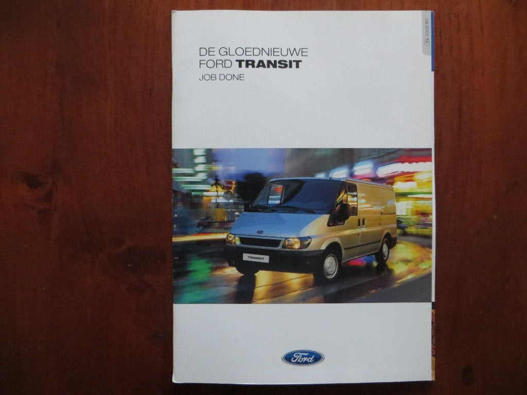 De gloednieuwe Ford Transit (aug. 2001), Ophalen of Verzenden, Nieuw, Ford