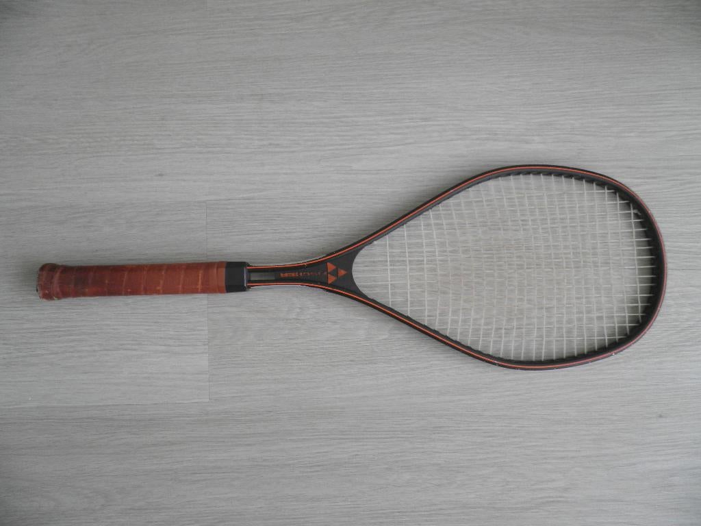 Vintage Fischer tennisracket, Overige merken, Gebruikt, Ophalen of Verzenden, Racket