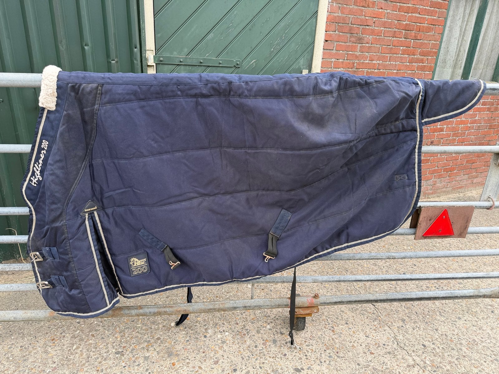 Harry’s Horse Highliner 200 (rug 145cm borst 175cm, Dieren en Toebehoren, Gebruikt, Cob (M), 200 g, Ophalen of Verzenden