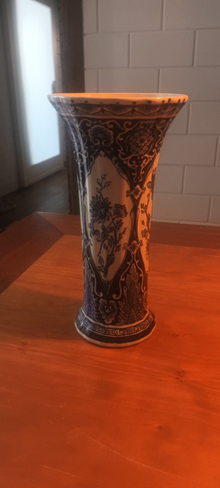 Prachtige Delfts Blauwe Vaas – Boch / Royal Sphinx Maastrich, Antiek en Kunst, Antiek | Vazen, Ophalen of Verzenden