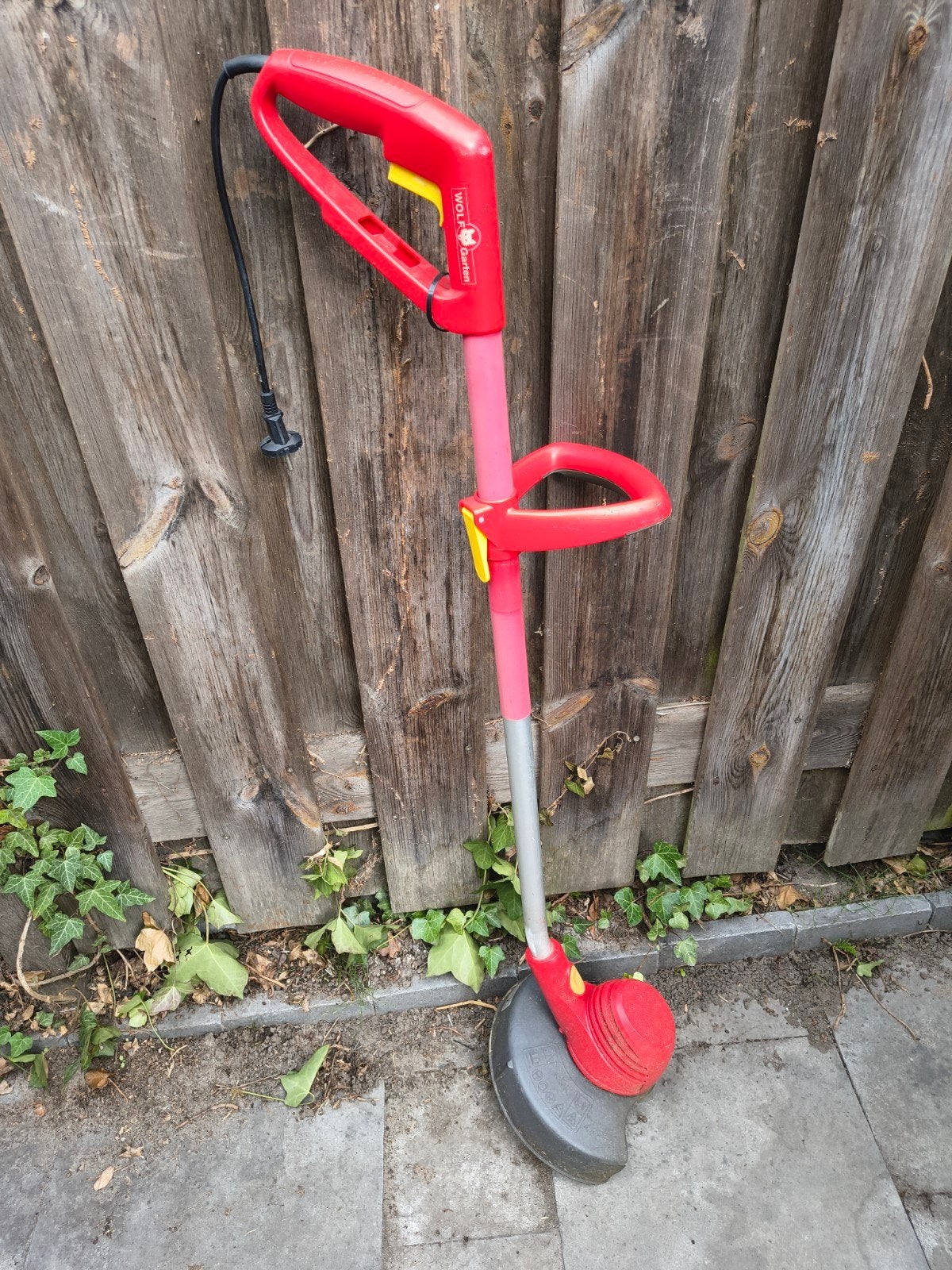 Wolf-Garten elektrische grastrimmer met draad, Tuin en Terras, Ophalen, Gebruikt, 30 tot 50 cm, Wolf-Garten