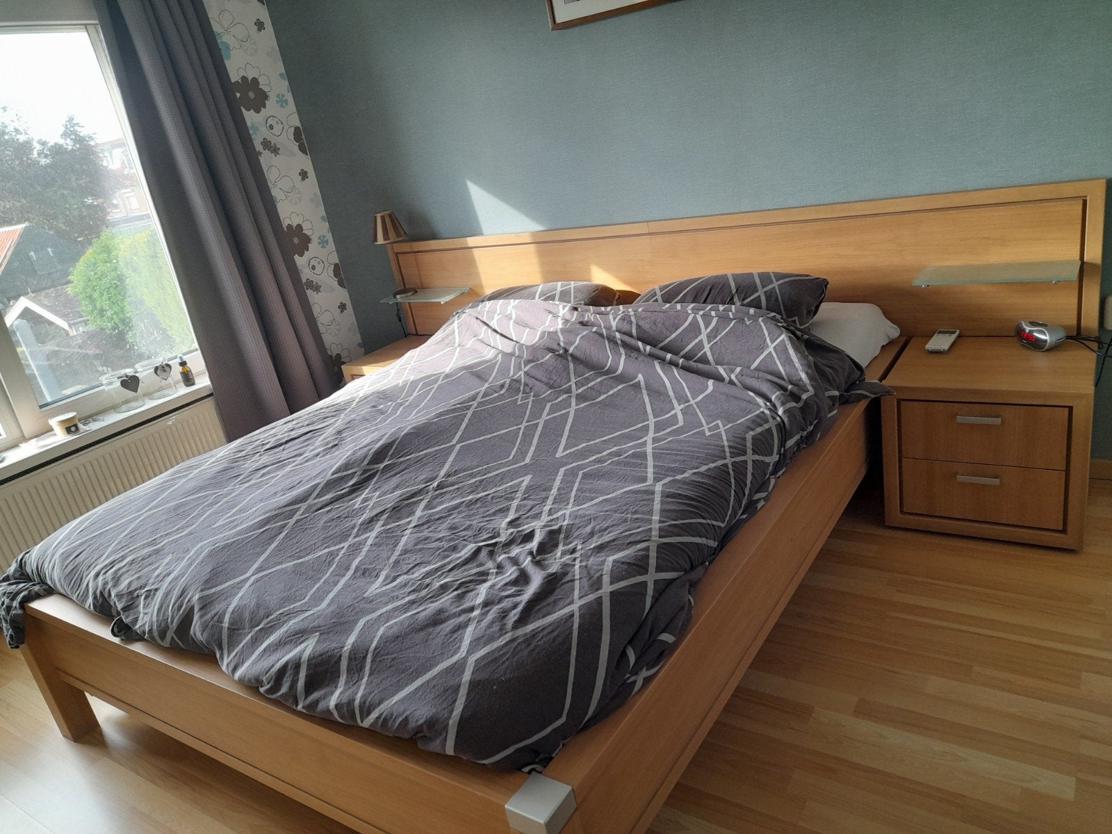 Tweepersoonsbed, Ophalen of Verzenden, Gebruikt, Tweepersoons