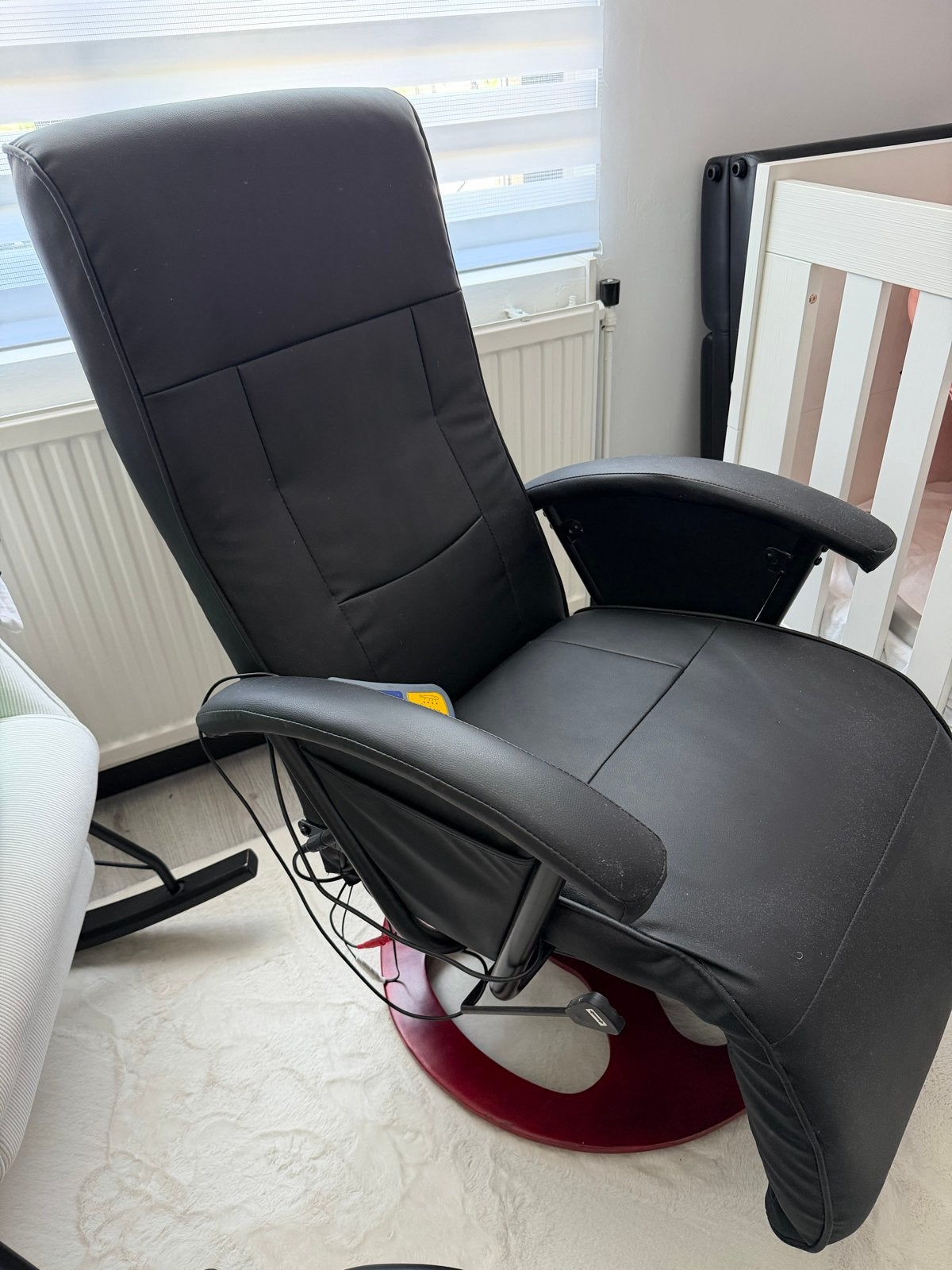 Comfortabele Massagestoel met Warmtefunctie, Sport en Fitness, Massageproducten, Ophalen, Zo goed als nieuw