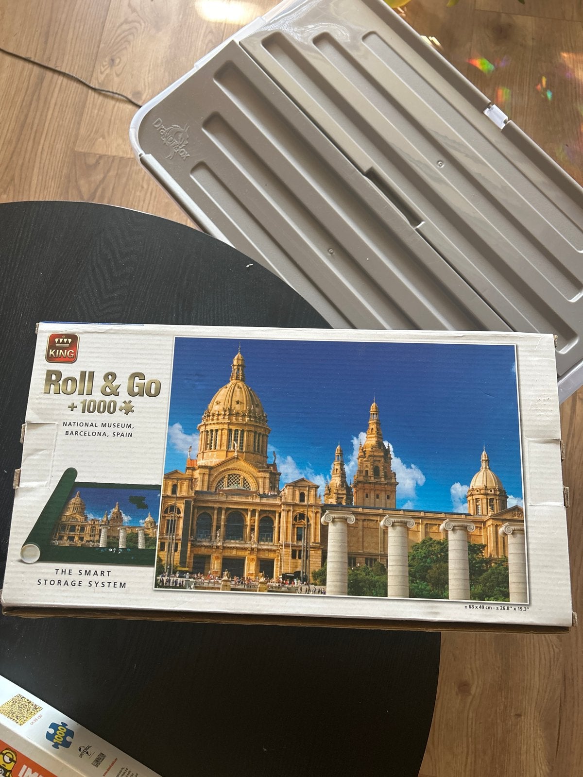 King Roll & Go Legpuzzel +1000 stukjes, Ophalen, Meer dan 1500 stukjes, Gebruikt, Legpuzzel