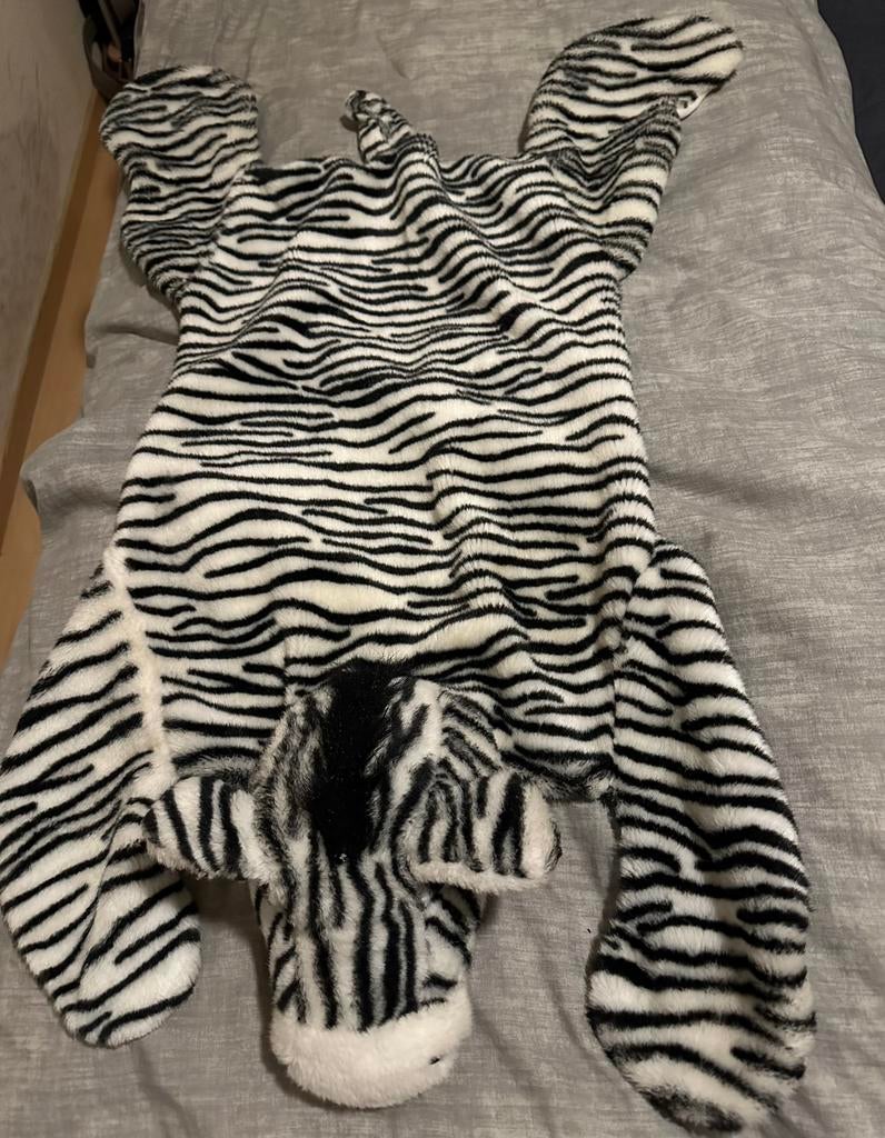 Mooi zebra kleedje, knuffel, Ophalen of Verzenden, Zo goed als nieuw, Overige typen