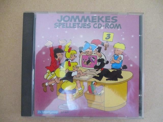 adv10940 jommeke spelletjes cd-rom, Ophalen, Overige figuren, Gebruikt, Overige typen