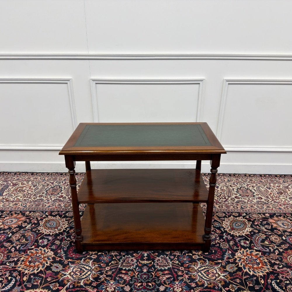 Klassiek Engelse Chesterfield Sidetable, Ophalen of Verzenden