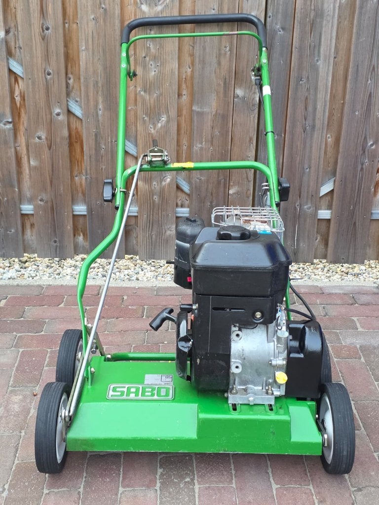 Sabo Pro verticuteermachine 45-220 benzine professioneel, Tuin en Terras, Ophalen, Gebruikt, Benzine